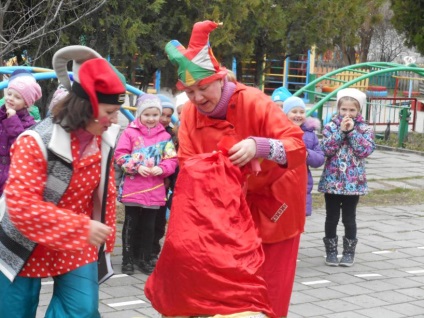 Maslenitsa în grădiniță, 