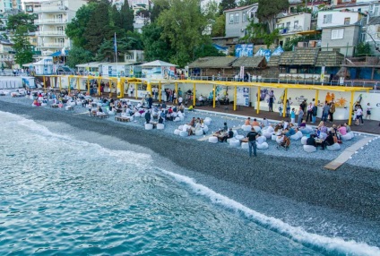 Massandra beach, yalta fotó, szórakozás, hogyan juthat el, véleménye