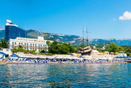 Plaja Massandra, fotografie din Yalta, divertisment, cum să obțineți, recenzii