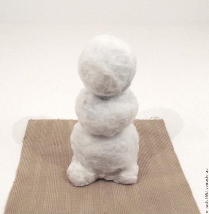 Maestru cu om de zăpadă pentru copii - simplu și simplu - târg de meșteșugari - manual, manual