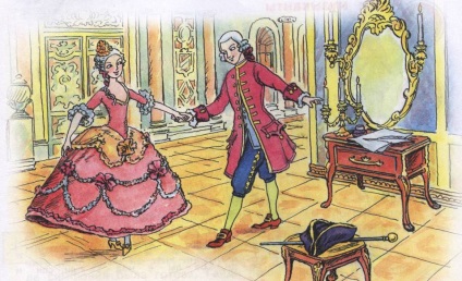 Minuet - un dans antic francez al mișcării cuplurilor de dans - ilustrația 17995-15