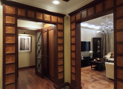 Interiorul arcilor în loc de ușile - fotografii ale arcilor din lemn și ghips