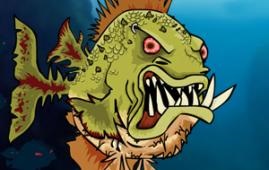 Feed-uri noi 1, 2, 3, 4, 5 - jocuri despre criminalul piranha pește