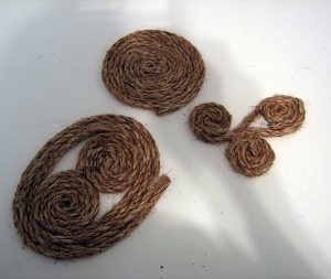 A sisal falpanel