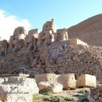 Nemrut dag - mormânt de antiochus pe muntele Nemrut, Turcia