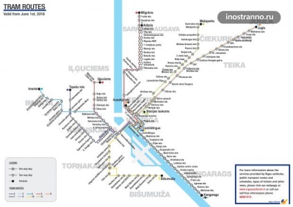 Transportul public al unei platforme