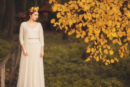 Decorarea foto-ideilor de nunta toamna de decor si haine