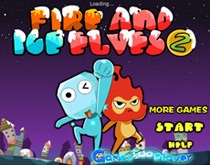 Foc și apă - un templu luminos - jocuri pentru fete