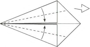 Origami lebada - schemă pentru asamblarea origami în pași