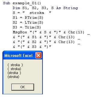 Exemple de utilizare a funcțiilor vba