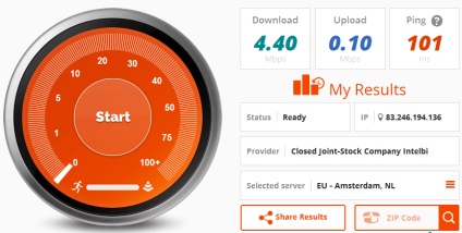 Verificați viteza conexiunii la Internet și comparați-vă cu ceilalți