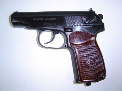 Soiurile pistolului mr-654k