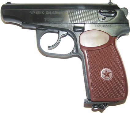 Soiurile pistolului mr-654k