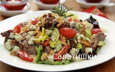 Reteta pentru salata thailandeza cu rosii de cires si fripturi - retete pentru salate delicioase