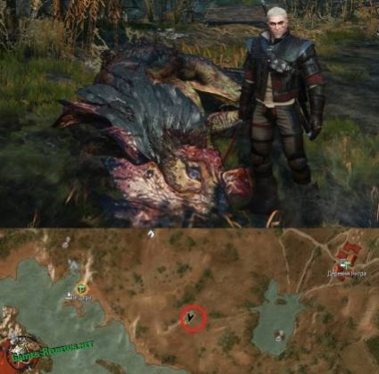 Respawns de monștri mari în Witcher 3