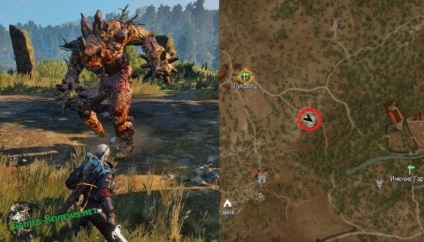 Respawns de monștri mari în Witcher 3