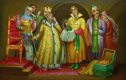 Povestiri folclorice rusești caracteristice prințesei-broască