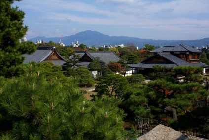 Castelul Nijo Gardens din Kyoto, arhitectura peisajului și clădirea verde