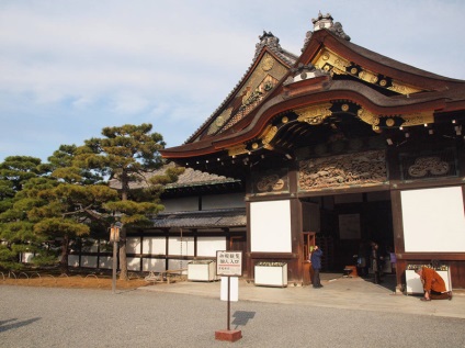 Castelul Nijo Gardens din Kyoto, arhitectura peisajului și clădirea verde