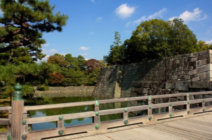 Castelul Nijo Gardens din Kyoto, arhitectura peisajului și clădirea verde