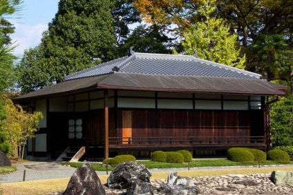 Castelul Nijo Gardens din Kyoto, arhitectura peisajului și clădirea verde