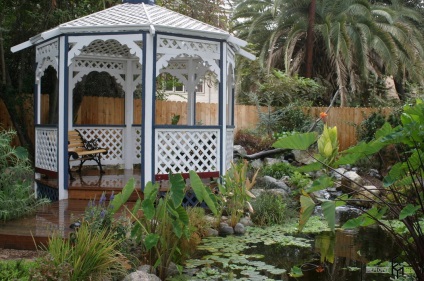Pavilioanele de grădină aleg un design unic și practic