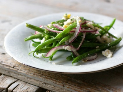 Salate din rețete de fasole verde