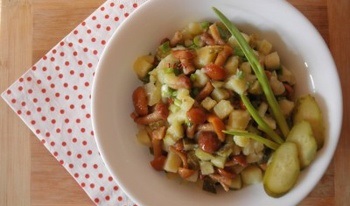 Salate în grabă, rețete simple și delicioase cu o fotografie salată