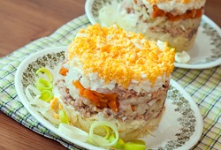 Salate cu rețete conservate de pește, cum să pregătească o salată de pește conservat