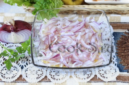 Saláta konzerv szardínából - lépésről-lépésre recept, fotókkal, salátákkal