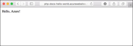 Crearea unei aplicații web php în documente azuroase, microsoft