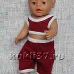 Зшити топ-майку для ляльки baby born, одяг для ляльки (ляльки) Зшити топ-майку для ляльки baby born, одяг для ляльки