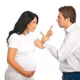 Se certa cu soțul în timpul sarcinii, copilul de aproximativ un an