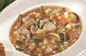 A fagyasztott leves a legjobb receptek, a gomba helyszíne