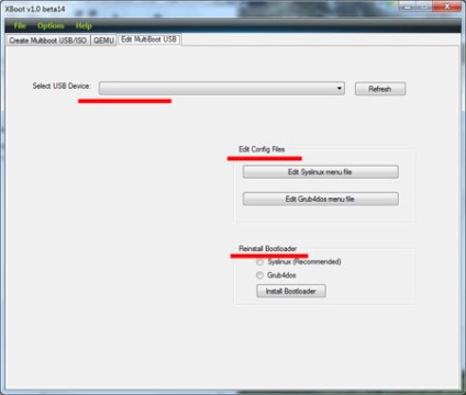 Sura soft - xboot - program pentru crearea unei unități flash multiboot sau a unui disc
