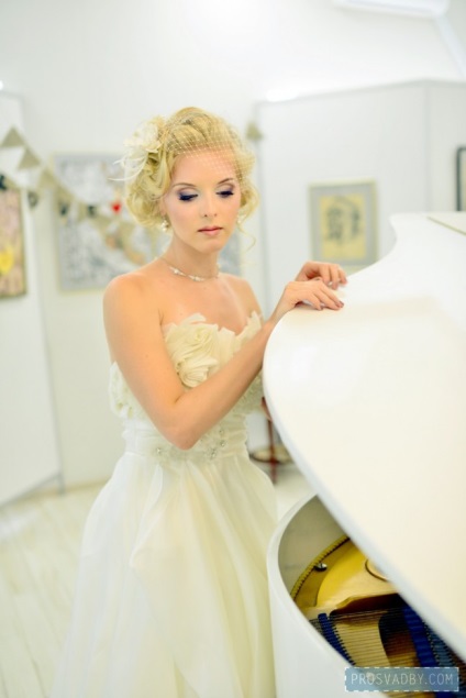 Fotografie de moda nunta trage sposa arta rustica