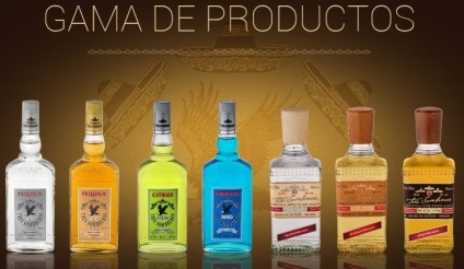 Tequila tres sombrero (tres sombreros) - descriere și tipuri