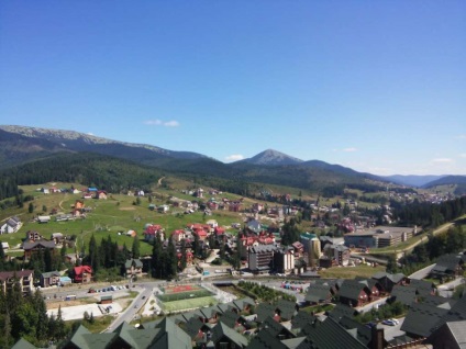 Trasee stațiune de schi Bukovel - fotografie, lungime, înălțime