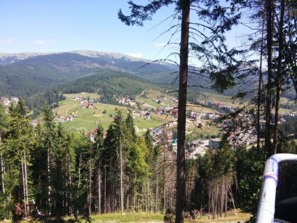 Trasee stațiune de schi Bukovel - fotografie, lungime, înălțime