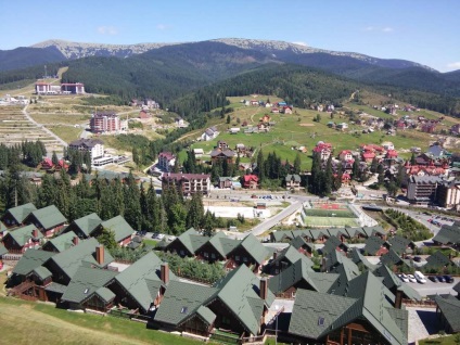 Trasee stațiune de schi Bukovel - fotografie, lungime, înălțime