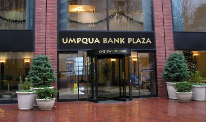 Banca Umpqua, vacă purpurie - un site de marketing umoynogo