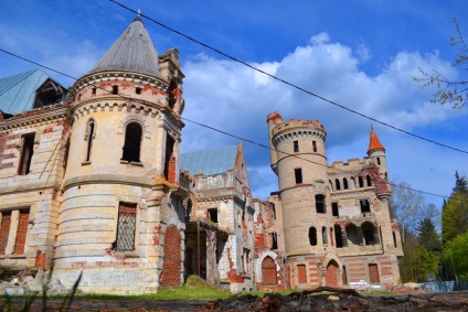 Khrapovitsky Manor, vârful din kklimkina - cu durere în inimă