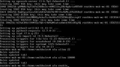 Установка webmin на ubuntu server, vmkh