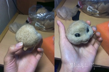 Felting un teodor chipmunk