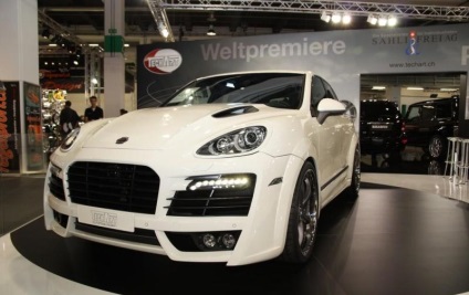 Variante de tuning porsche cayenne