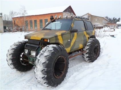 Cross-country vehicle 