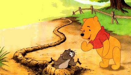 Winnie the Pooh - familiar și necunoscut, sneg