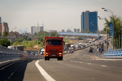 La Moscova a fost deschis un trafic pe un nou pasaj pe autostrada Dmitrov - într-un blog-drum