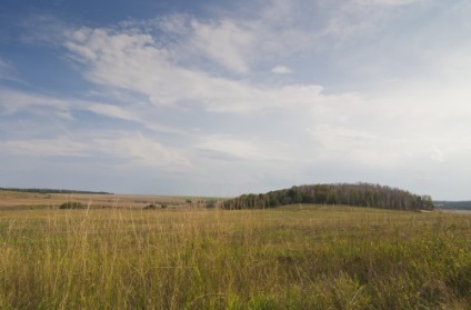 Stâncă Volga, lumină montană și Usolye