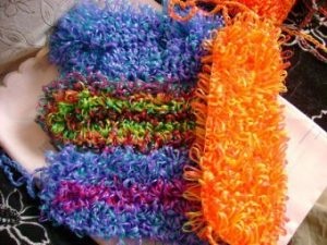 Tricotarea loofahurilor în funcție de scheme și descrieri detaliate
